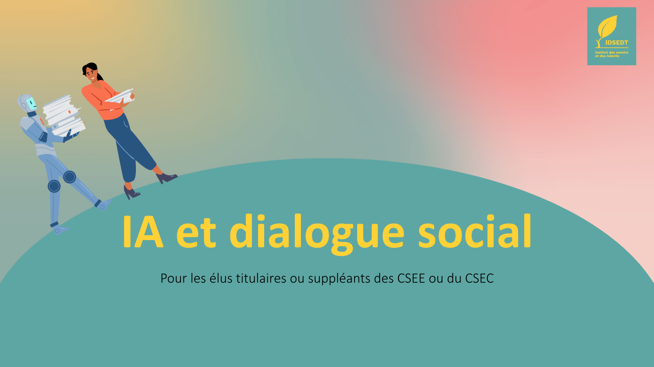 Notre nouvelle formation IA et dialogue social est là !